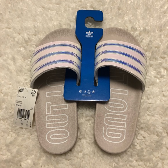 Women’s Adidas Adilette Size 9 - Picture 3 of 6